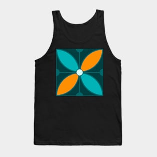 Quadrant flower Tank Top